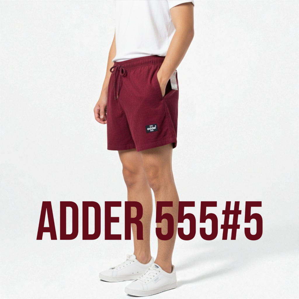 กางเกงขาสั้น ADDER  รุ่น 555/5 ผ้าลูกฟูก