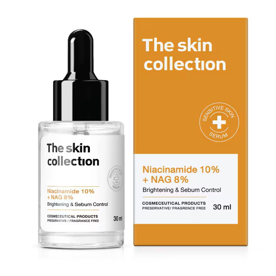The Skin Collection Serum Niacinamide10% + NAG8% 30 ml เซรั่มฟื้นฟูผิว จากรอยดำ รอยแดง