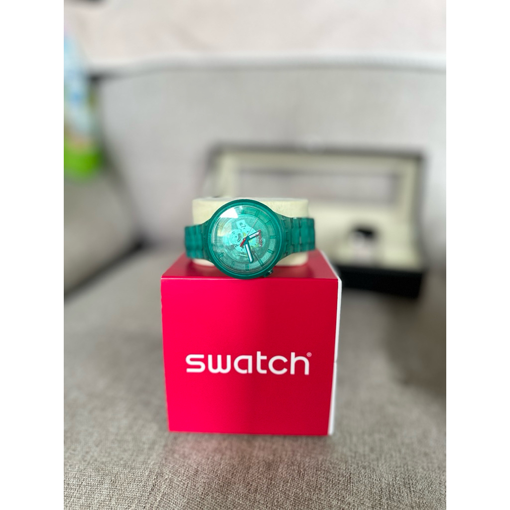 Swatch Pink Joy รุ่น SB05P101 (มือสองแม่ค้าใช้เองค่ะ)