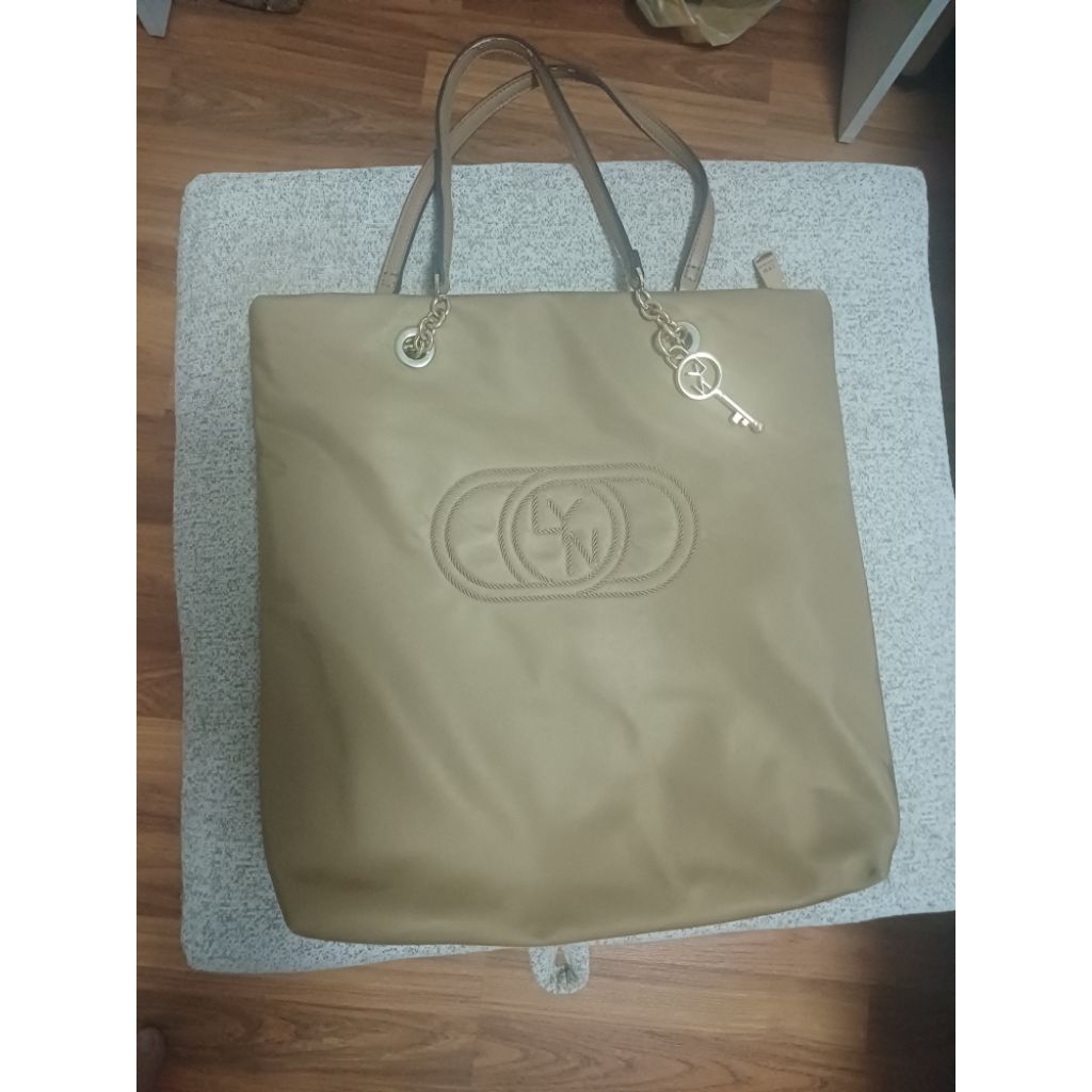 Jelly Bunny Tote Bag กระเป๋าสะพายผู้หญิง สีน้ำตาล มือสอง ราคาถูก