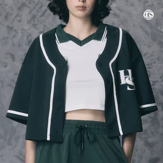 Highschool Sports Collection 2025 crop basic baseball เสื้อเบสบอลเบสิกครอป- OTG24569