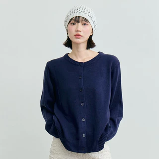 Anya cardigan เรียบ คาร์ดิแกน ไหมพรม คอกลม oversize plussize ยืดเยอะ ตัวสั้น