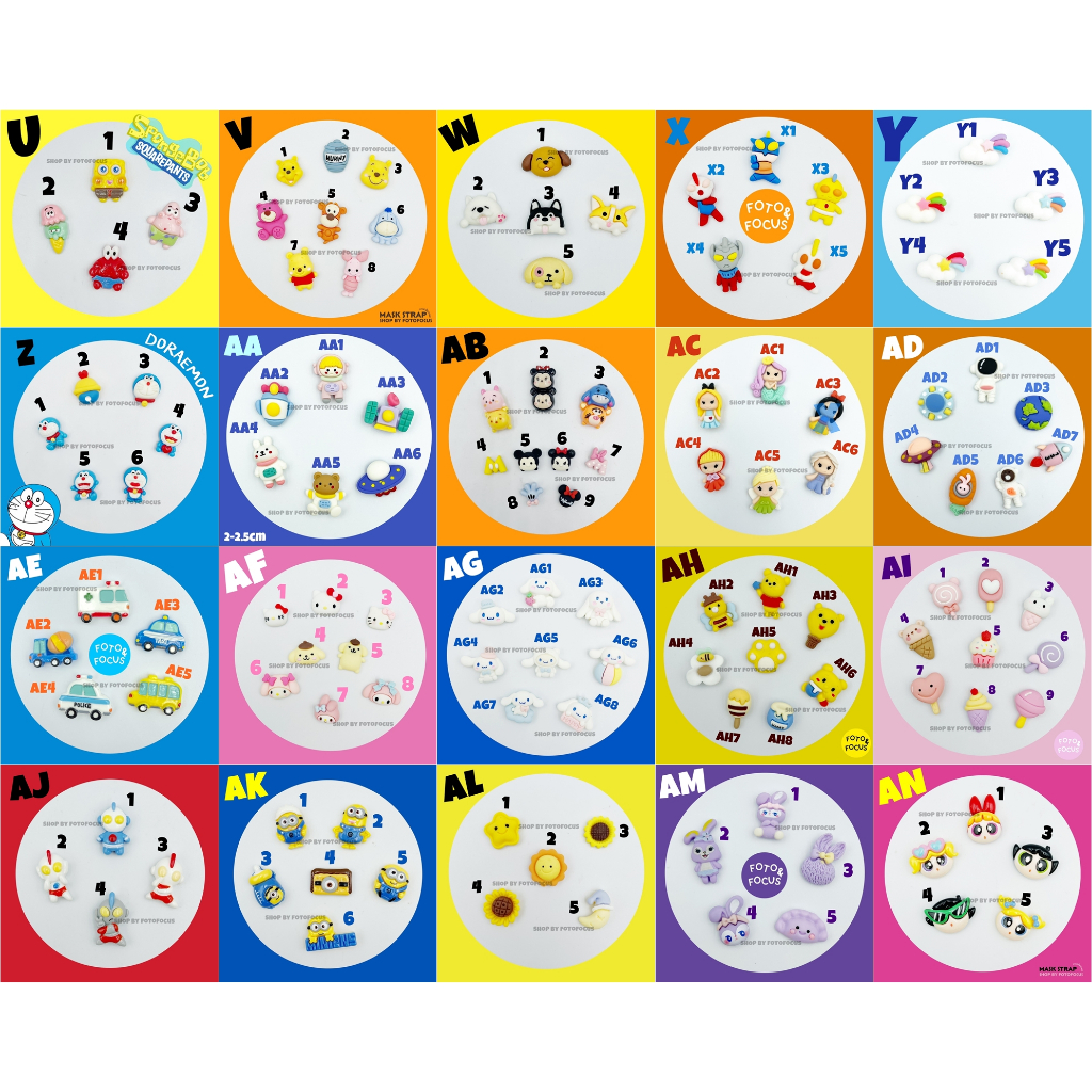 Link สำหรับเพิ่มตัวการ์ตูน ในสายคล้องแมส สายคล้องแว่นเท่านั้น (กดตามจำนวนที่จะเพิ่ม) - รูปที่ 2