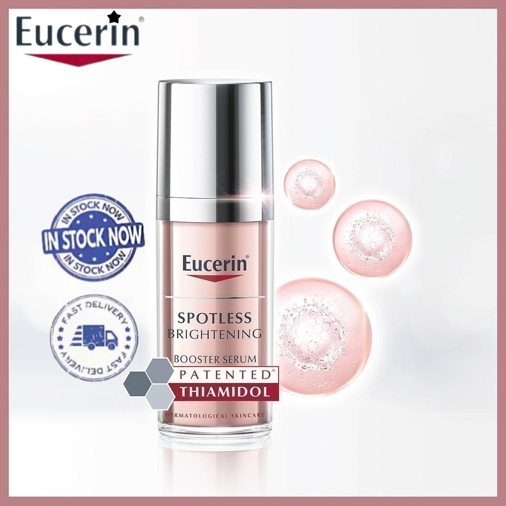 Eucerin Spotless Brightening Booster เซรั่มลดจุดด่างดำ ฝ้าแดด สีผิวสม่ำเสมอ เห็นผลใน 7 วัน