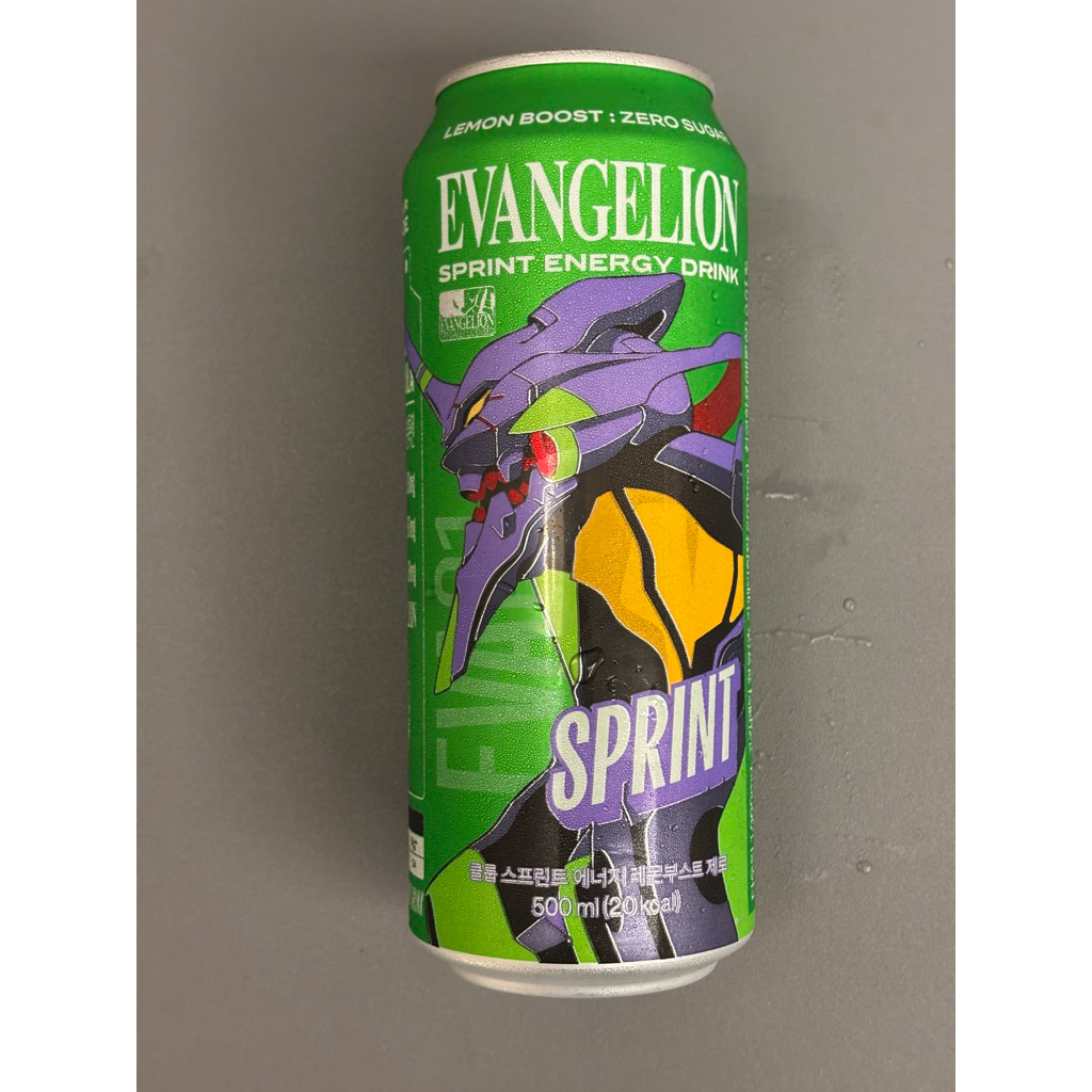 Sprint Energy Drink ลาย Evangelion