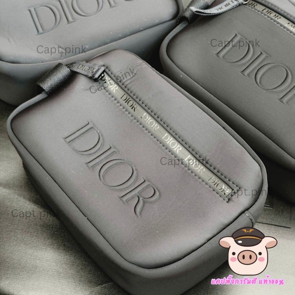 ✨กระเป๋า ดิออร์ Dior Pouch ใส่ของพกพา เดินทาง สุด Luxury ✨🎀🎈 ของแท้✅