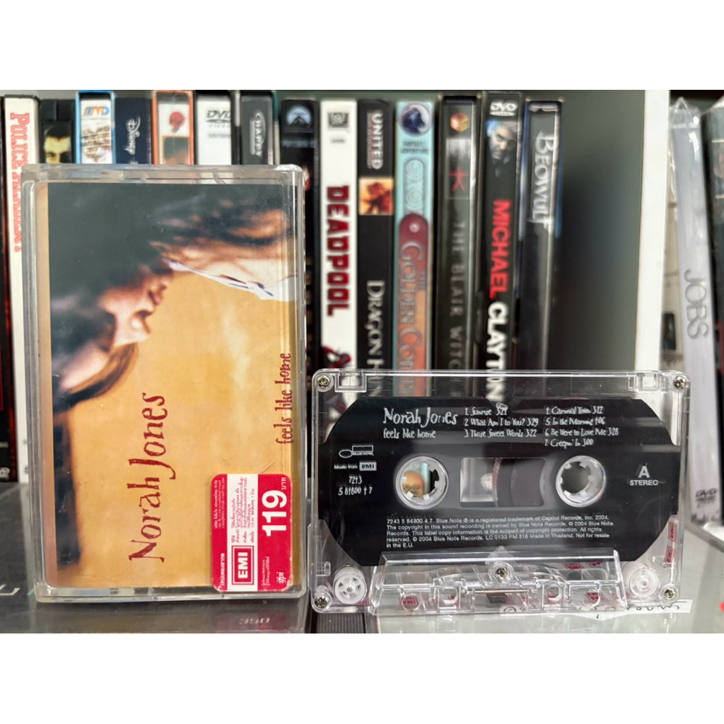 เทป : NORAH JONES - FEELS LIKE HOME.