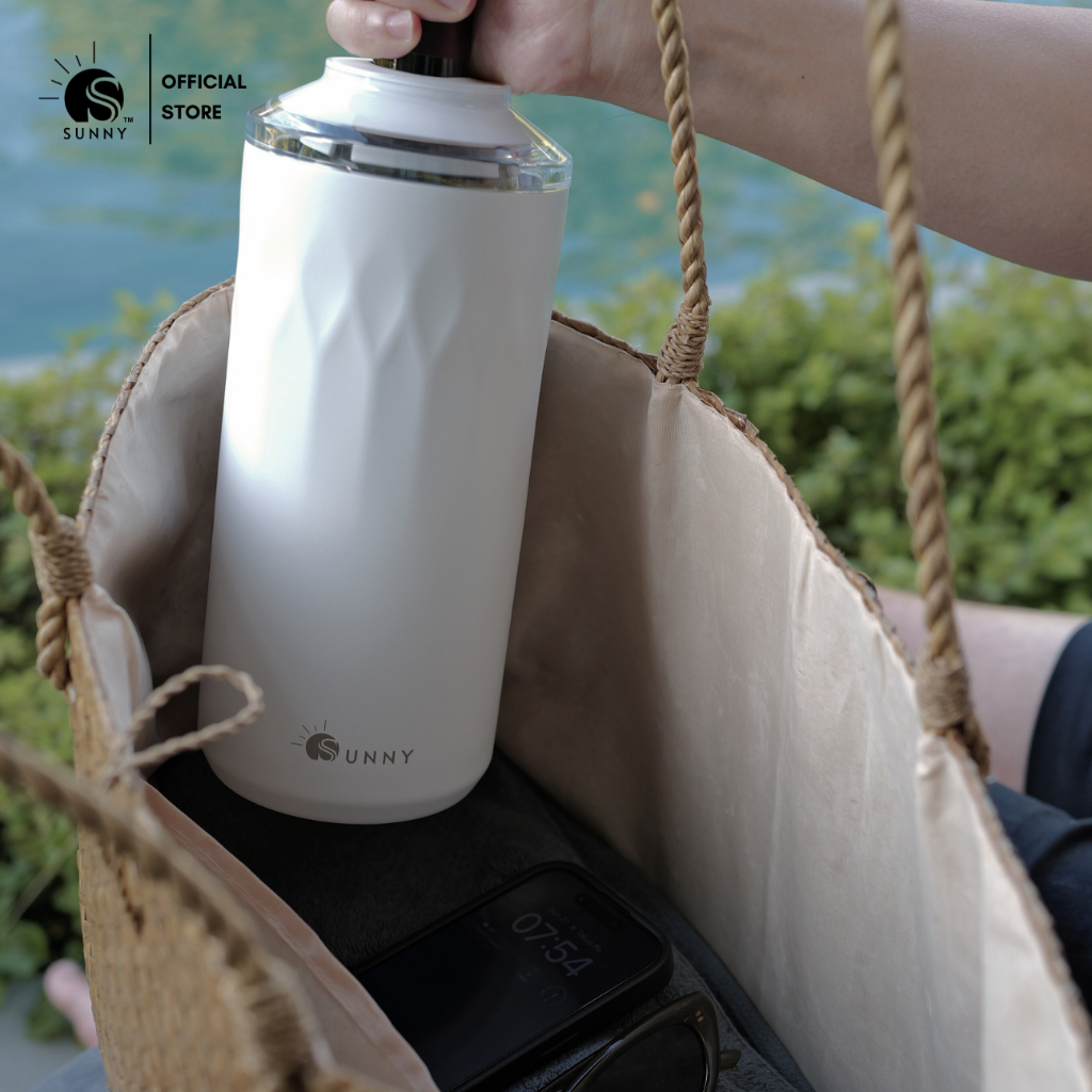 SUNNY - Wine Cooler กระบอกรักษาความเย็นเครื่องดื่ม สแตนเลสสองชั้นไร้รอยต่อและฉนวนสุญญากาศ ใช้ได้ทั้งไวน์ เบียร์ และอื่นๆ - รูปที่ 5