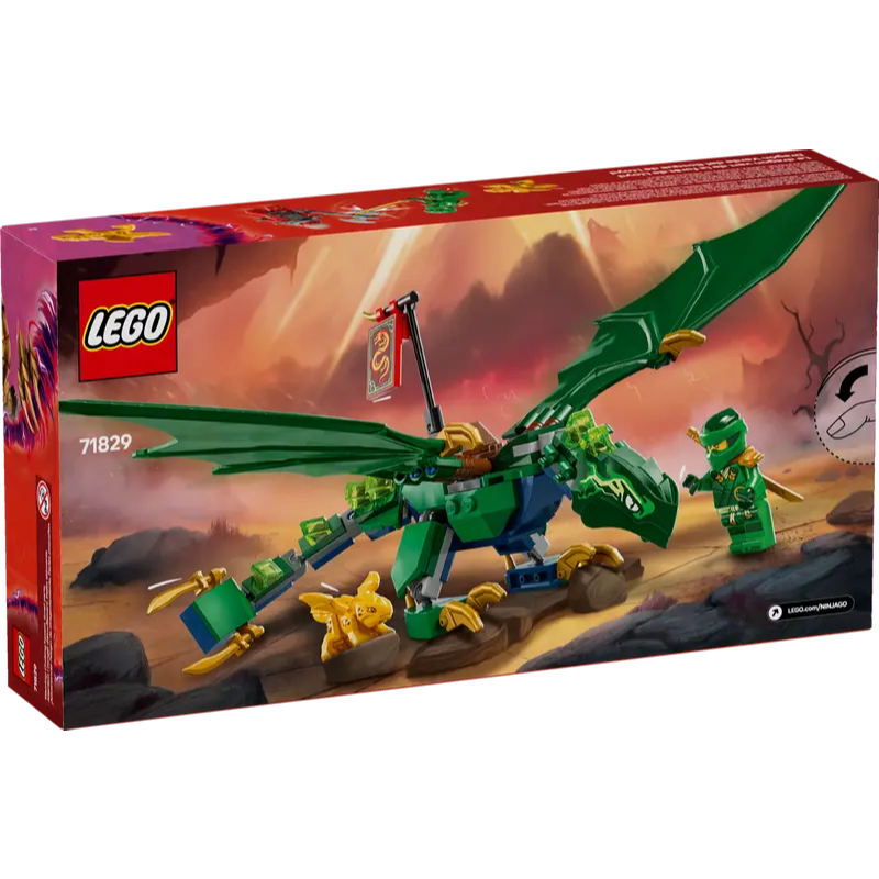 LEGO Ninjago 71829 Lloyd's Green Forest Dragon (128 Pieces) สำหรับเด็กอายุ 6 ปีขึ้นไป - รูปที่ 4