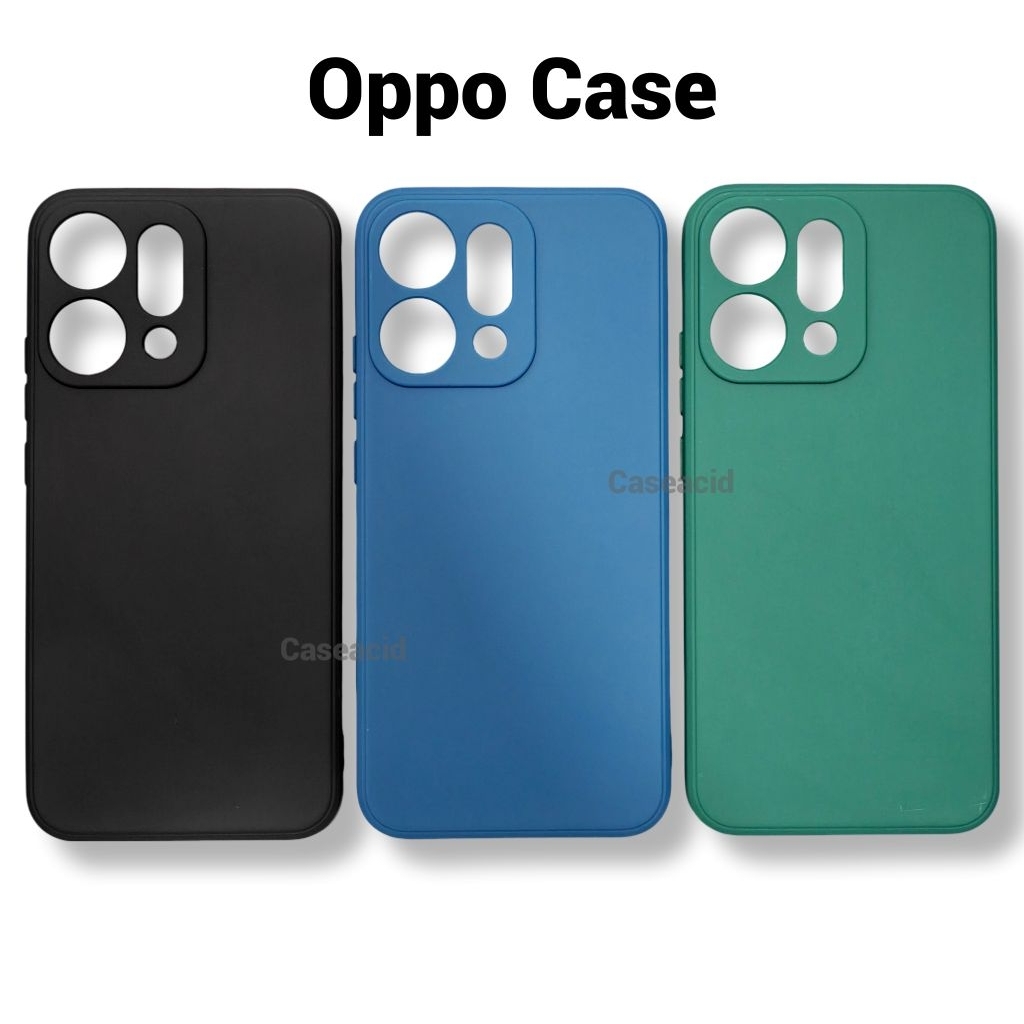 เคสซิลิโคน Oppo A3X / A5 / A5X / A5pro / A15 / A18 / A38 / A53 / Reno13 / Reno13F / Reno13pro / 14