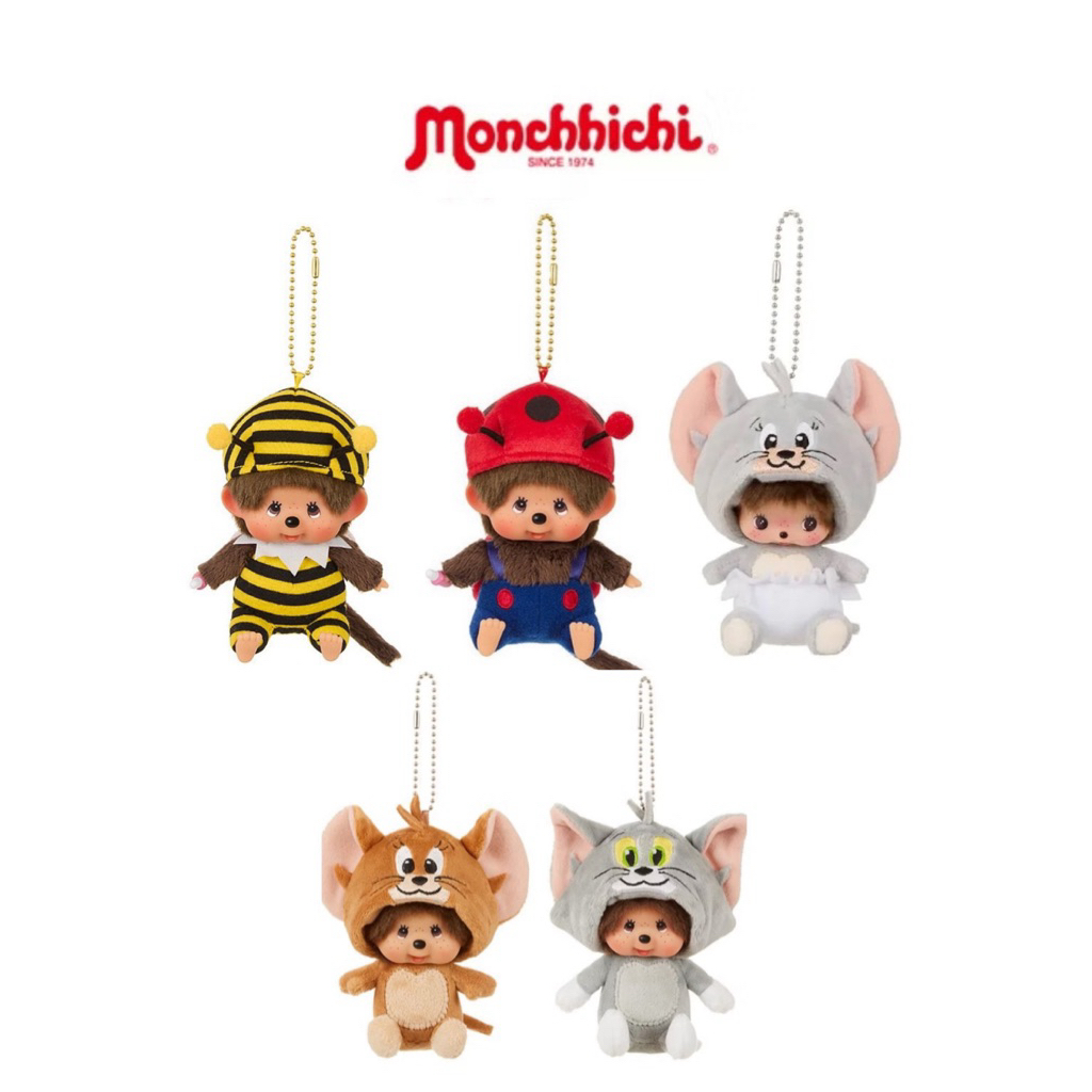 Monchhichi Lady Bug / Honey Bee 🐞🐝 /  Tuffy /Tom and Jerry 🐱🐭 ของแท้ ใช้โค้ดลดได้ค้า