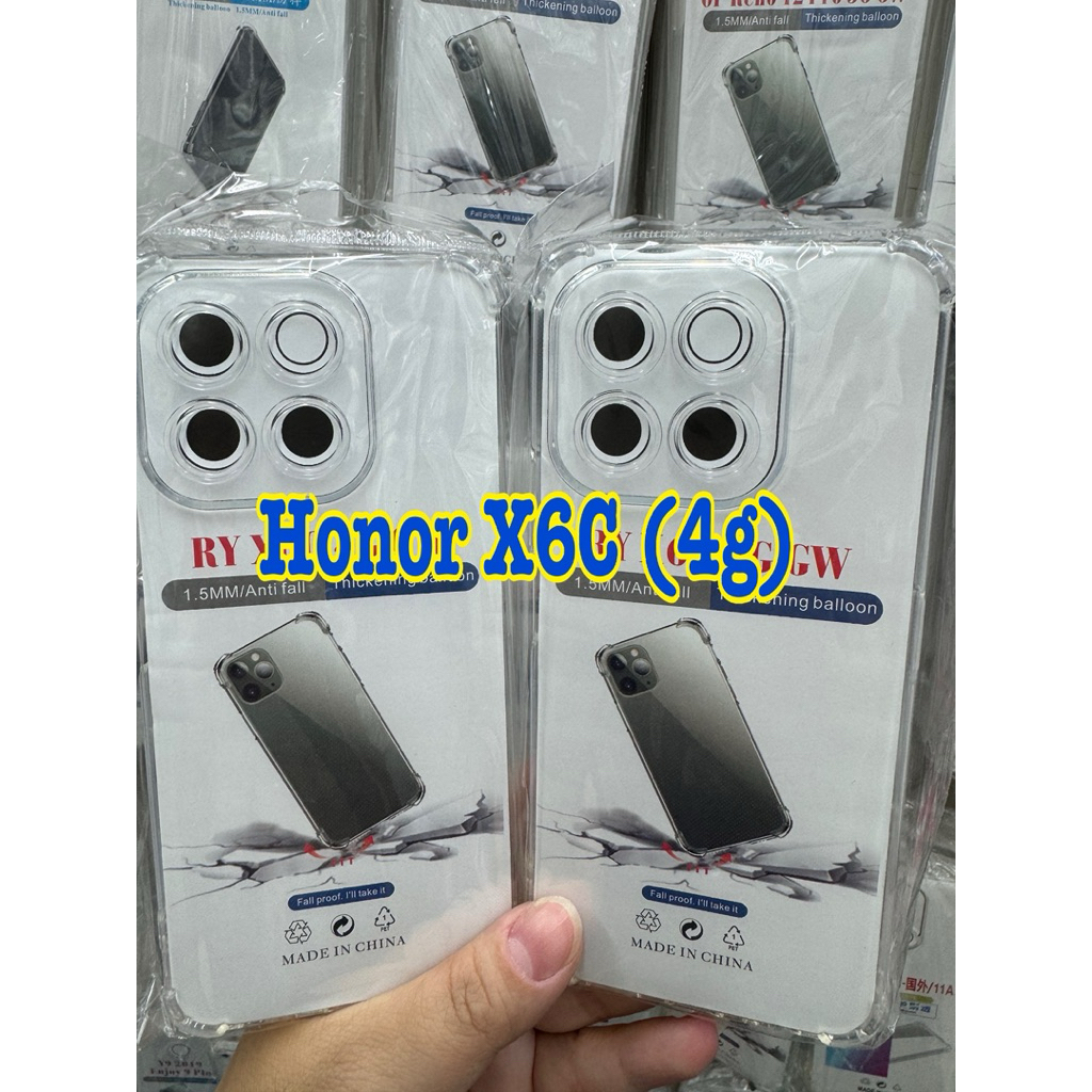 🥰พร้​อมส่งใน🇹🇭🥰เคสใสกันกระแทกคลุมกล้อง For Honor X6C