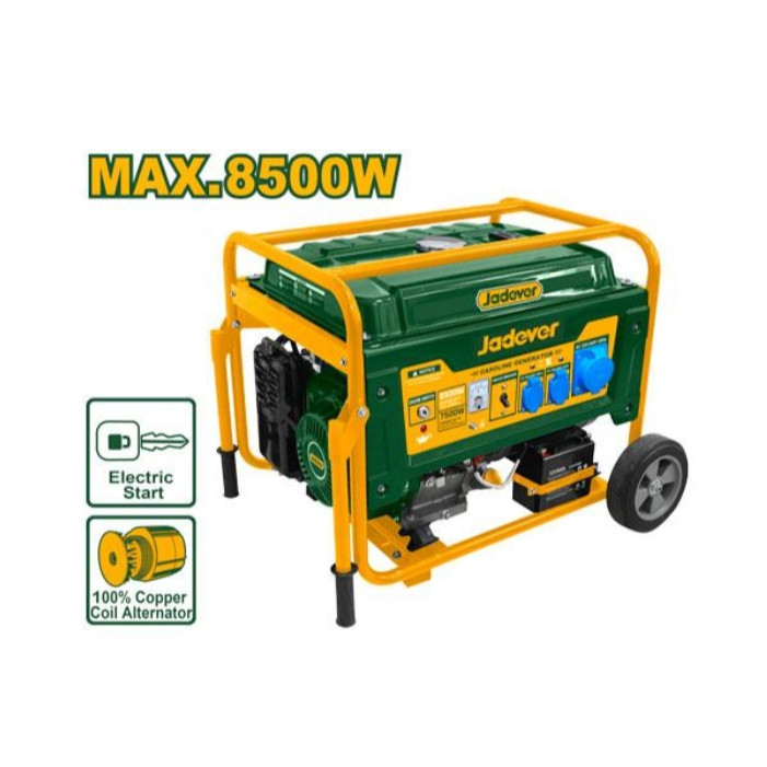 JADEVER เครื่องปั่นไฟเบนซิน 8.5KW รุ่น JDGEAA10