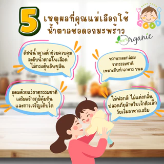Good Babyfood น้ำตาลช่อดอกมะพร้าวแท้ 100% ออร์แกนิค Organic