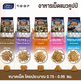 qoop อาหารแมวคูปป์ ขนาด 1 Kg สำหรับแมวทุกช่วงวัย