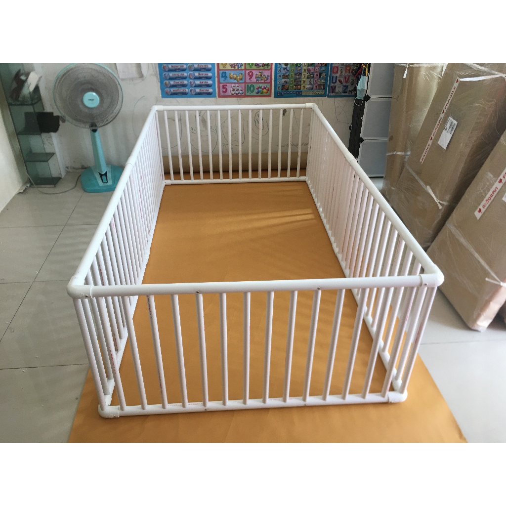 90x200 ND60คอกสัตว์เลี้ยง กรงสุนัข คอกสุนัข คอกกั้นสุนัข ขนาด90cmX200cmX60cm รุ่นไม่มีประตู