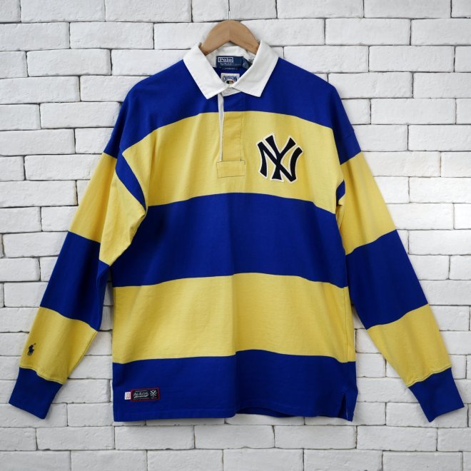 POLO RALPH LAUREN X MLB YANKEES RUGBY SHIRT