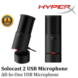 ไมโครโฟน HyperX Solocast 2 Gaming Microphone (AR0A0AA) เสียง…