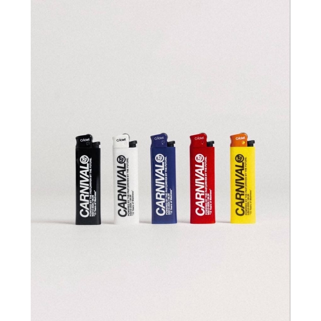 [ของแท้|พร้อมส่ง] CARNIVAL® 15th Anniversary ไฟแช๊ค