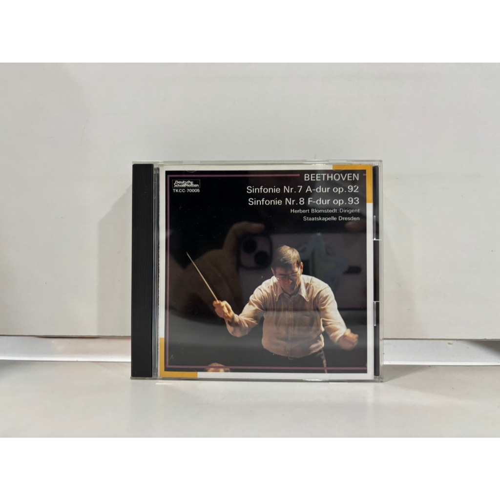1 CD MUSIC  ซีดีเพลงสากล     シュターツカペレ・ドレスデンベートーヴェン/交響曲第7番、第8番   (L4B152)