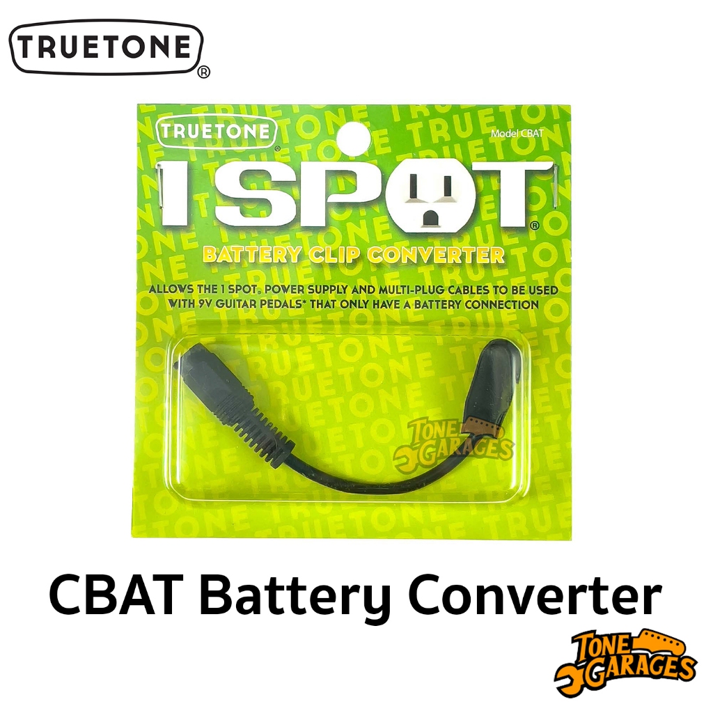Truetone 1SPOT Battery Clip Converter ให้ใช้ Power Supply ได้