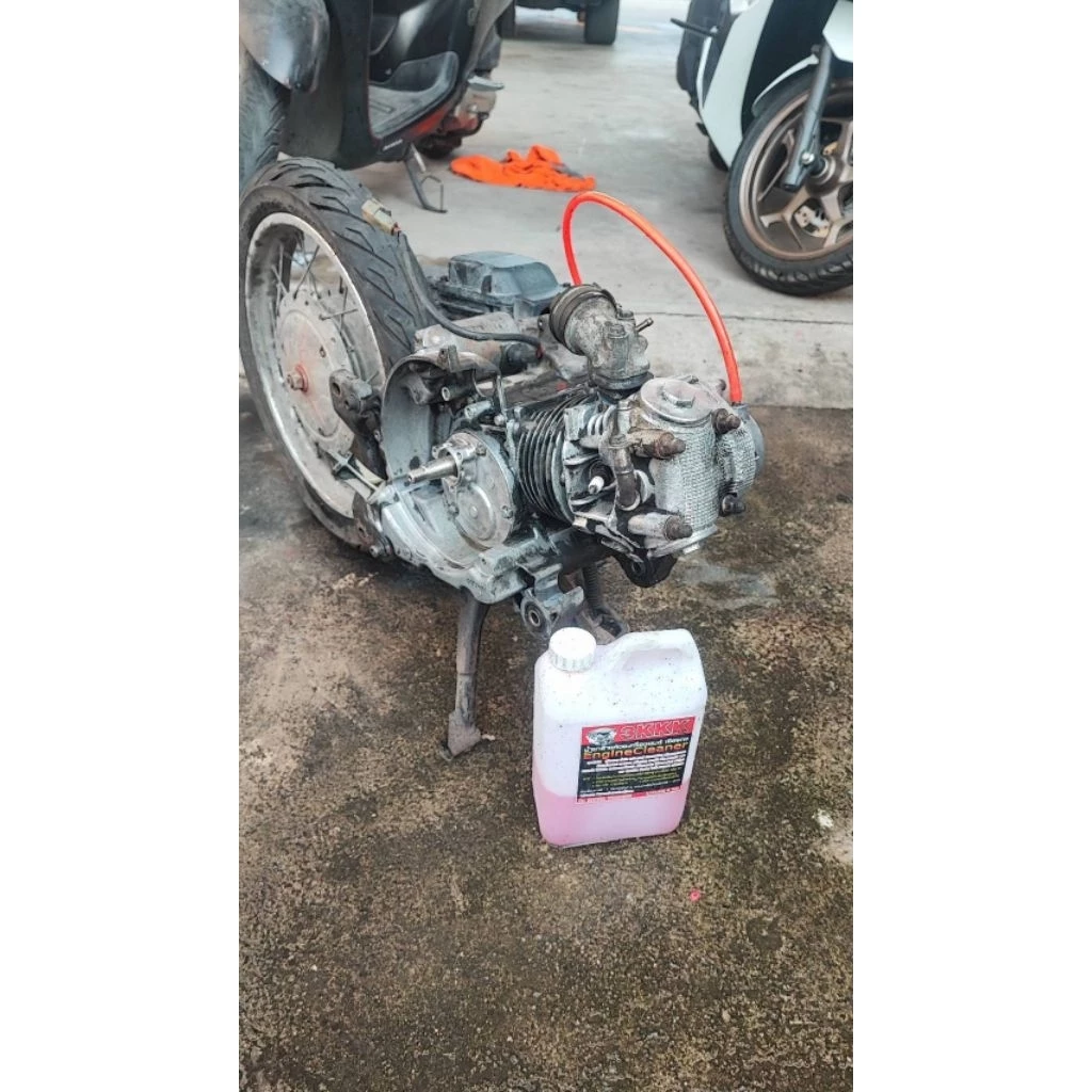 3KKKน้ำยาล้างเครื่องสูตรเชียงกง100% ขจัดคราบเขม่าควันดำคราบน้ำมันจารบี ล้างคราบห้องเครื่องคราบควันดำ thumbnail 9