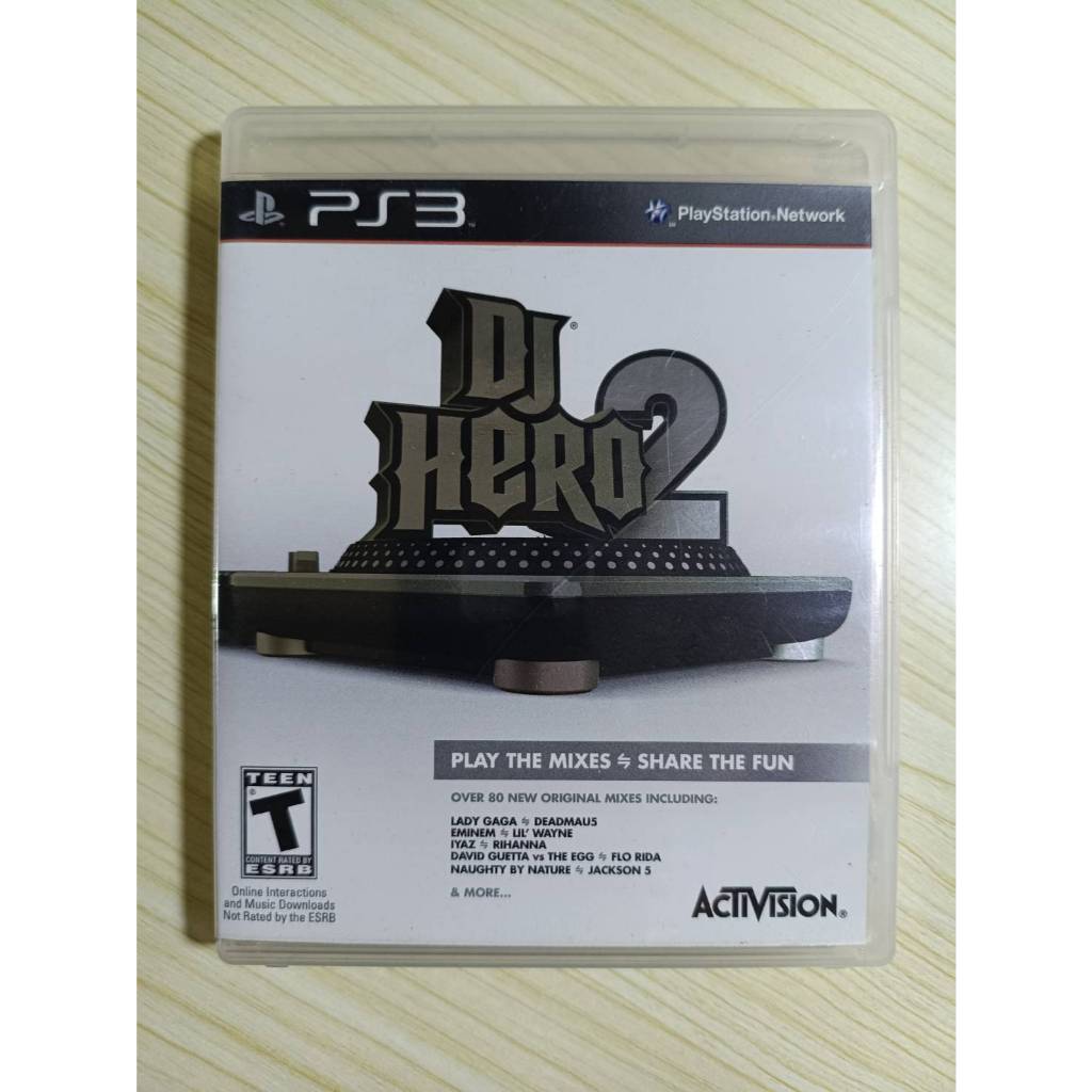 (มือ2) PS3​ - ​DJ Hero 2 (Z.1)​