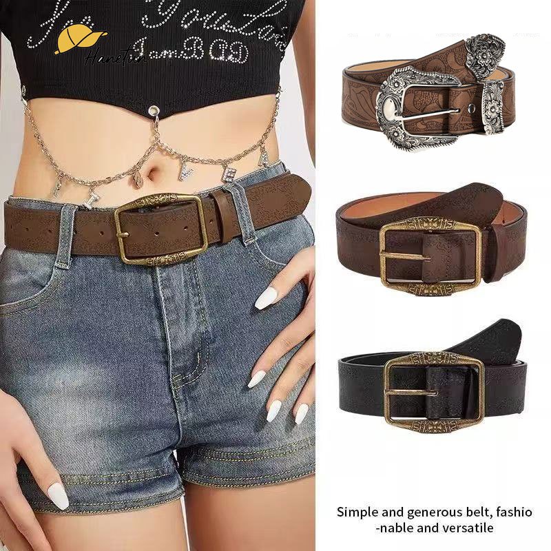 ประเทศไทย  เข็มขัด  สไตล์ชาติพันธุ์  สีน้ำตาล สไตล์อเมริกัน  ไฮเอนด์  เดนิม  ย้อนยุค  ผู้หญิง  อเนกประสงค์