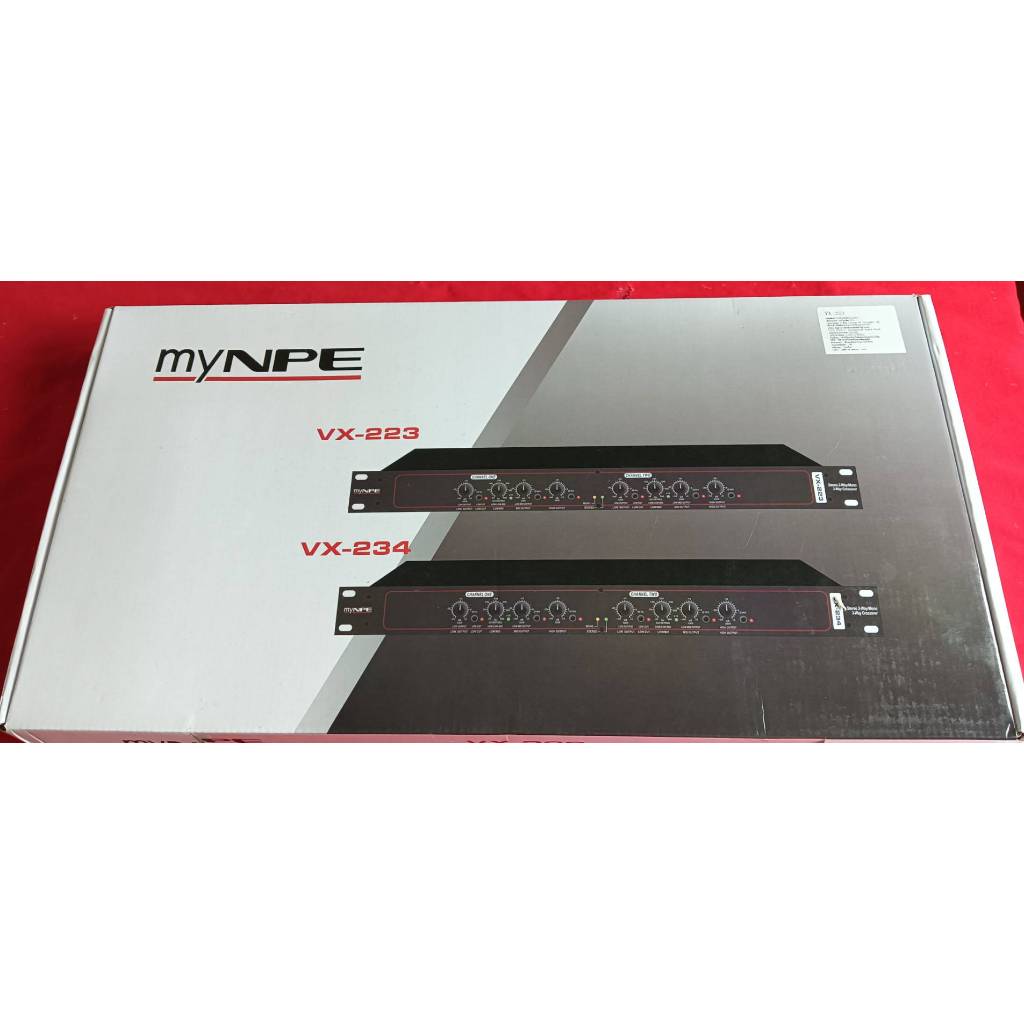 my NPE VX-223 ครอสโอเวอร์ แยกเสียง 2ทาง สเตอริโอ 3ทาง โมโน เครื่องเสียง Crossover 2-3Way Stereo Mono