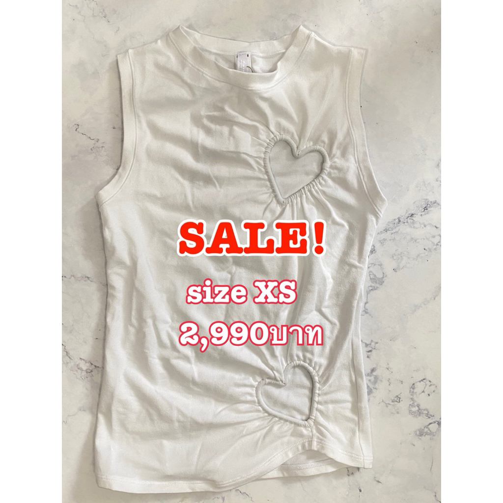 พร้อมส่ง เสื้อแขนกุด Skims x rosé