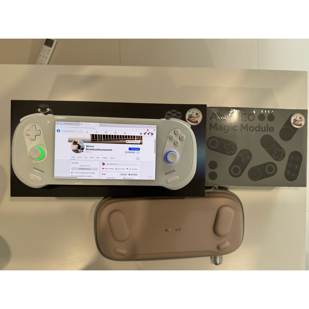 AYANEO 3 HX370 64GB 2TB OLED สี SkyWhite + Module