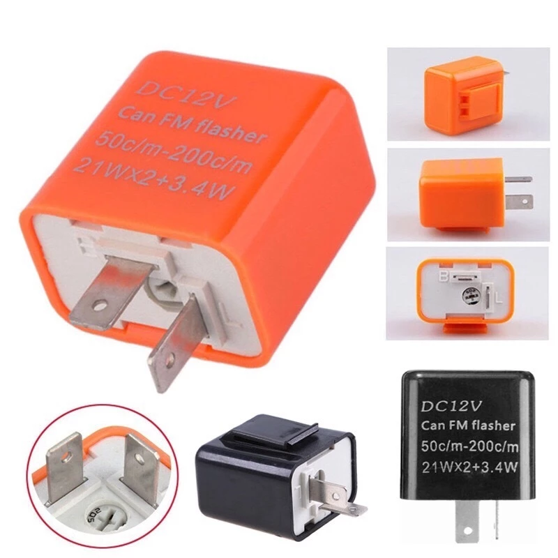 รีเลย์ไฟเลี้ยว รีเลย์แต่ง 12 V ปรับจังหวะให้กระพริบช้า เร็ว ได้ thumbnail 9