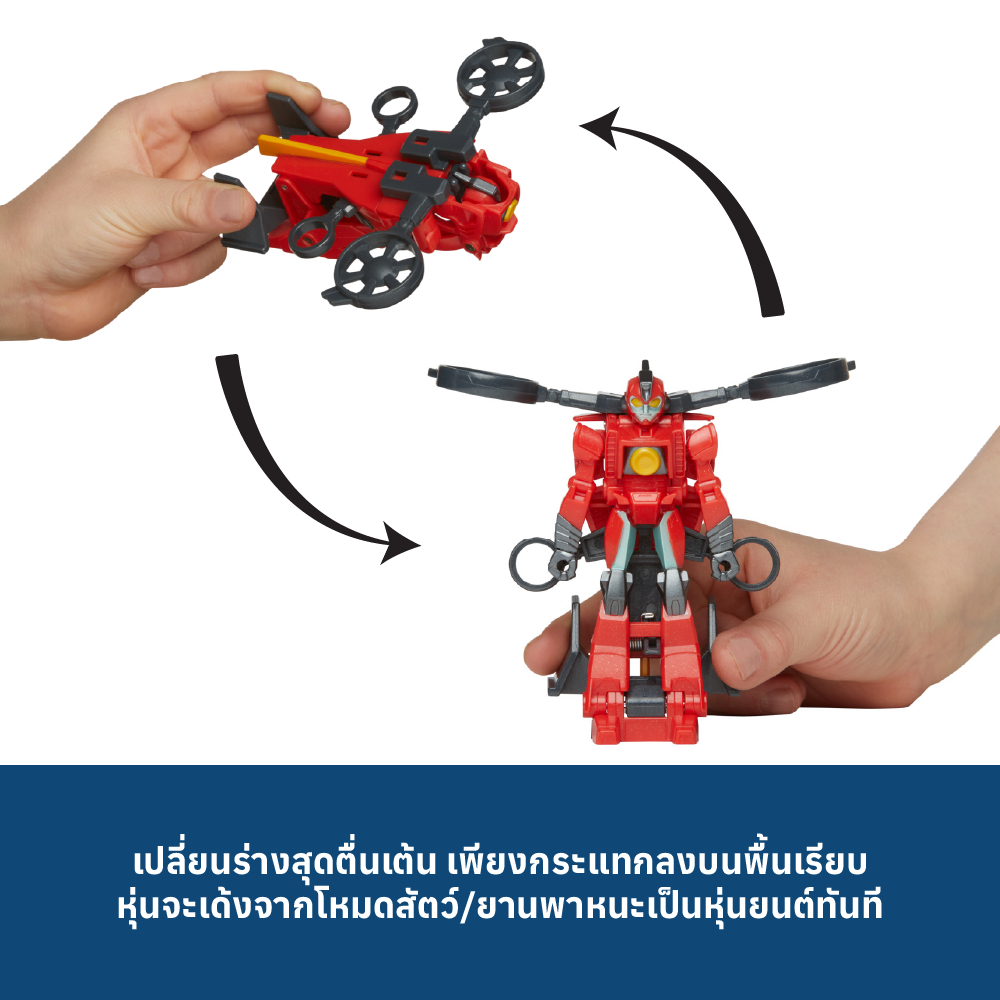 Transformers EarthSpark 1-Step Smash Changer Twitch & Jawbreaker แปลงร่างโดรน/ไดโนเสาร์เป็นหุ่นยนต์ — صورة 4