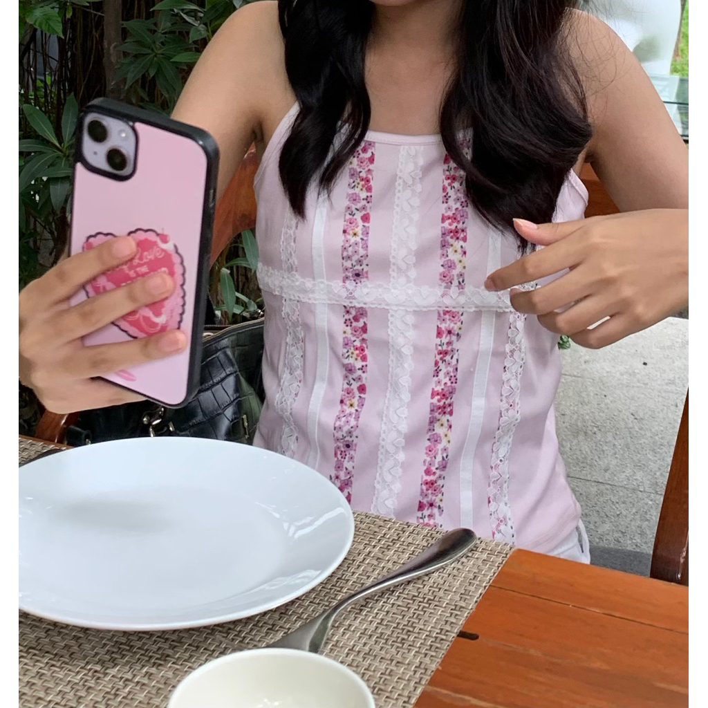 flore.apparels lillian tank top มือสอง