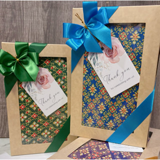 ผ้าถุง ใส่กล่อง ของรับไหว้ ของชำร่วย ของขวัญ งานแต่งงาน งานบ…