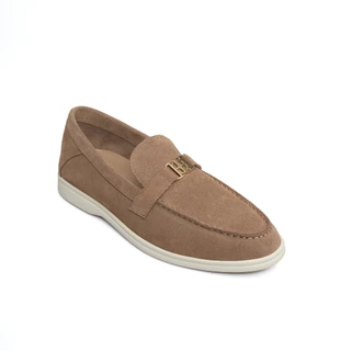 O&B รองเท้าหนังกลับ รุ่น ROMEO LOAFERS IN MOCHA MOUSSE-11218SU11694F_F5BRXX