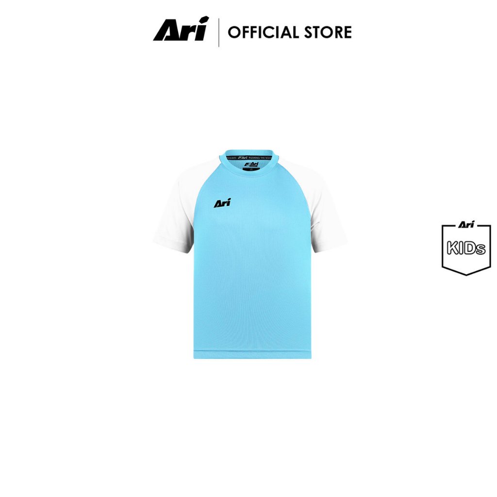 ARI KIDS ESSENTIAL 2TONES TEAM JERSEY - BLUE/WHITE (AAP3097-04) เสื้อฟุตบอล เด็ก อาริ ESSENTIAL 2TONES สีฟ้าขาว