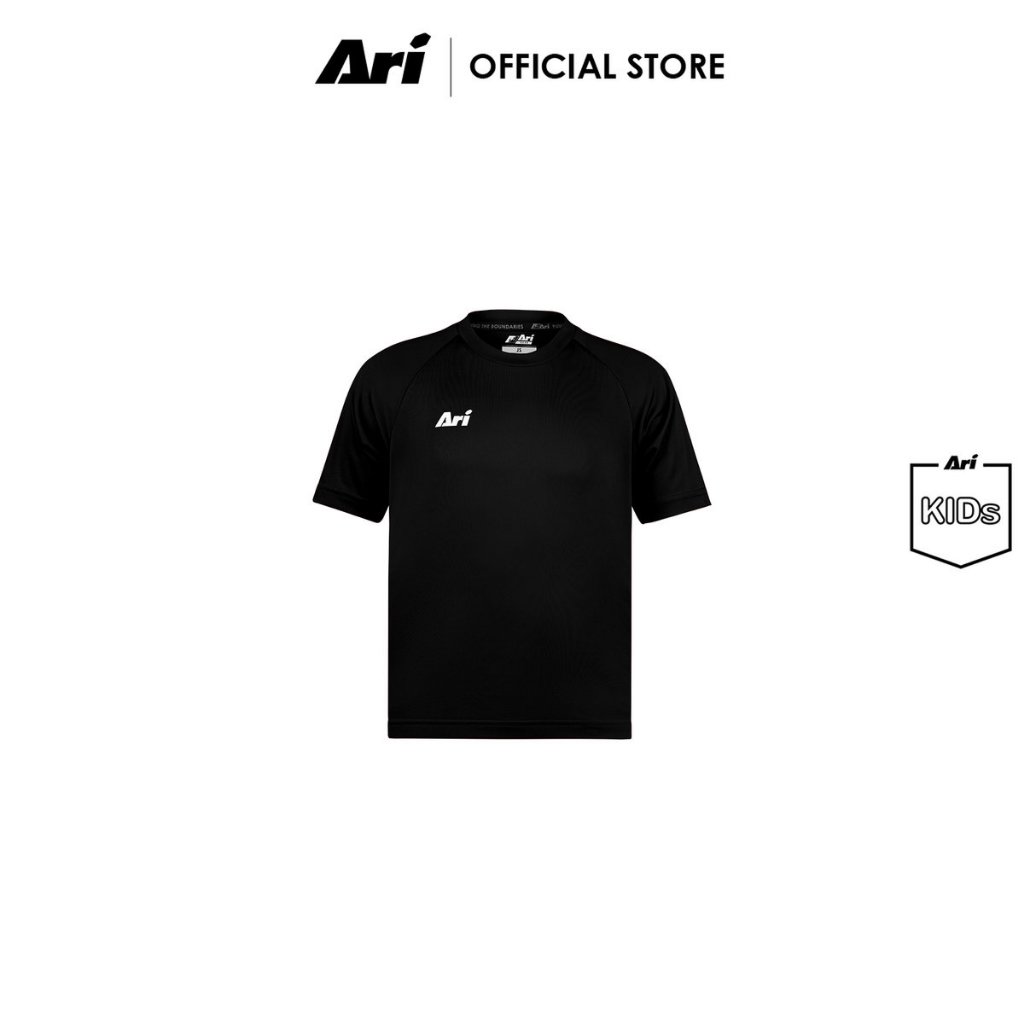 ARI KIDS ESSENTIAL TEAM JERSEY - BLACK (AAP3096-01) เสื้อฟุตบอล เด็ก อาริ ESSENT
