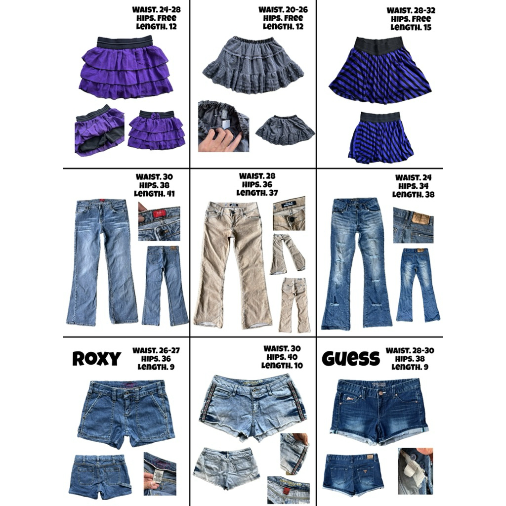 ✌️✌ รวมเสื้อผ้ามือสอง Vintage Y2k 10 มีมากกว่าในพรีวิวงับ เลื่อนดูให้ครบน้า  ️