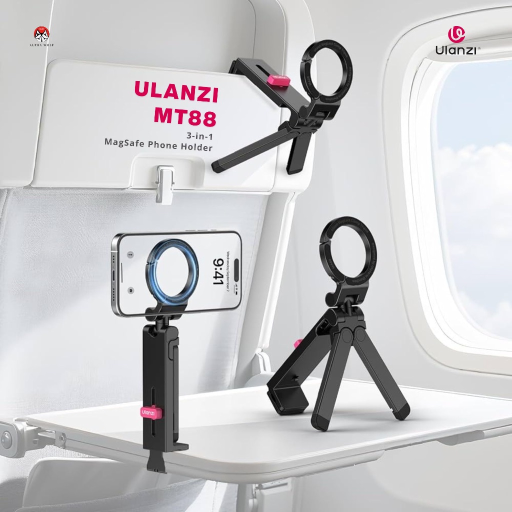 Ulanzi MA88 MagSafe 3-in-1 Selfie Stick ขาตั้งมือถือ ไม้เซลฟี่ สำหรับ iPhone ประกันศูนย์ไทย
