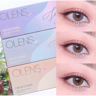 พร้อมส่ง 🪼✨ Olens Frenchshine 1 กล่อง 5 คู่ และ 10 คู่ รายวัน 1 Day มี 3 สีน้า 🌻 สวยหวานสะกดแบบชาไข่มุกหวาน125 ✨🧋