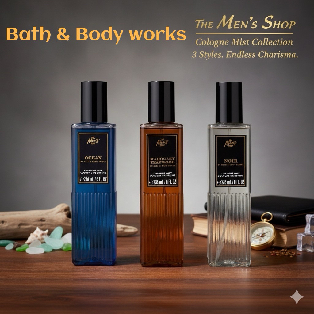Bath & Body Works The Men's Shop Cologne Mist Collection 236 ml