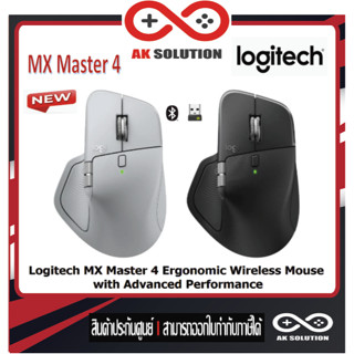 Logitech MX Master 4 Ergonomic Wireless Mouse with Advanced …