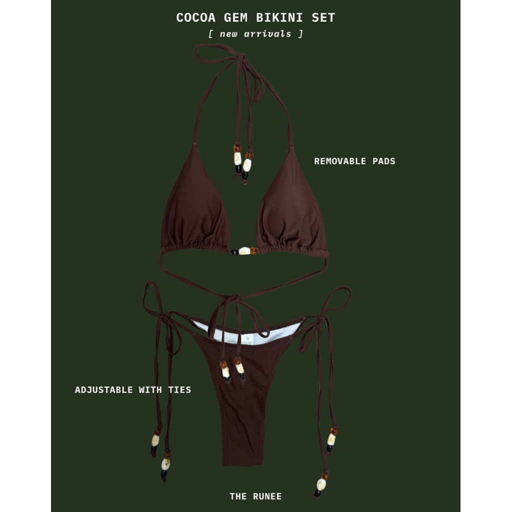 COCOA GEM BIKINI SET