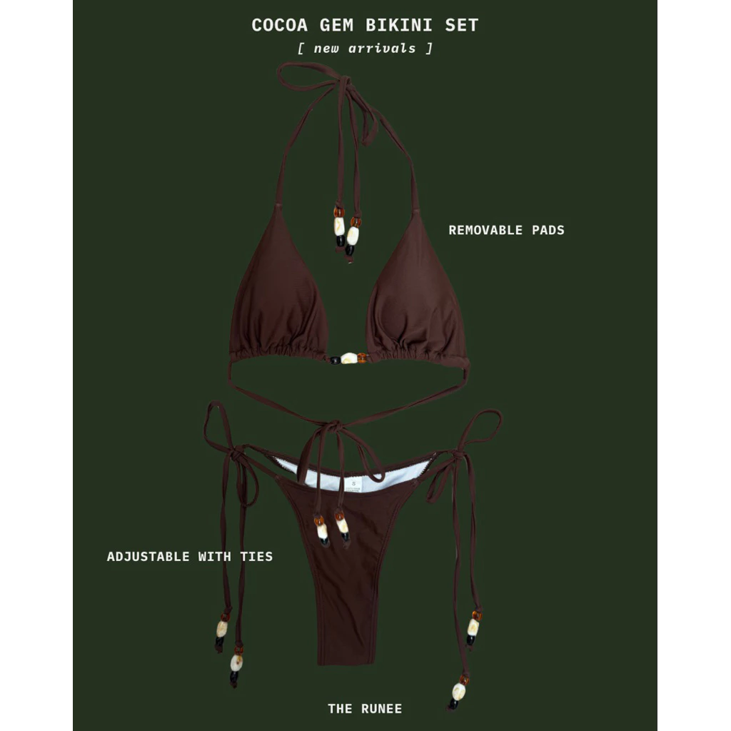 COCOA GEM BIKINI SET