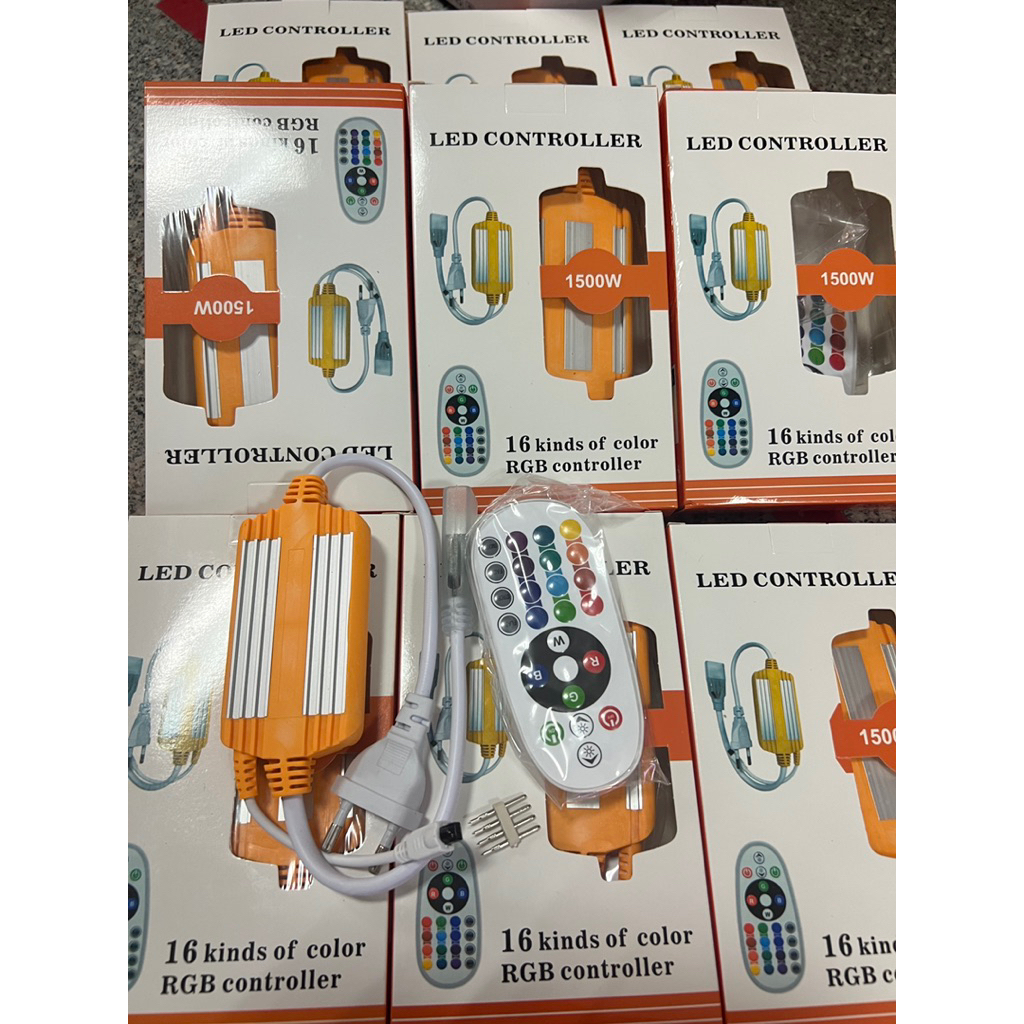 ปลั้ก+คอลโทล ไฟเส้น 5050 RGB 220V  พร้อมต่อไฟใช้งานค้ะ