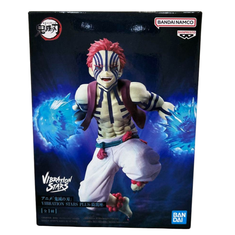 Banpresto Demon Slayer VIBRATION STARS PLUS  Akaza Figure Japan Hakuji Koyuki Douma Tanjiro Giyu