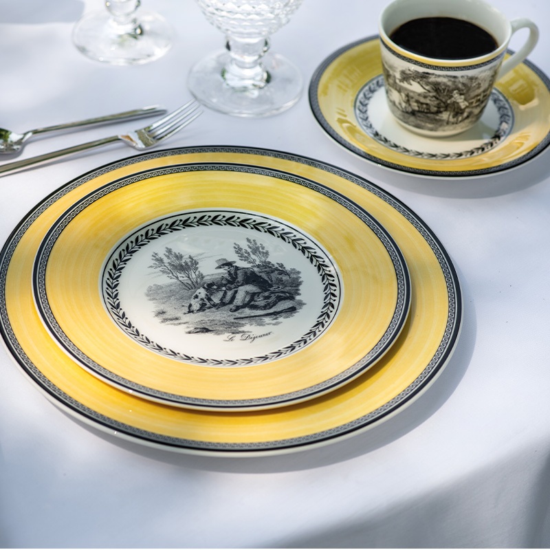 Villeroy & Boch - Audun Ferme ถ้วยกาแฟและจานรองถ้วยกาแฟ/ชาพอร์ซเลน (10-1067-1300) , (10-1067-1310) - รูปที่ 3