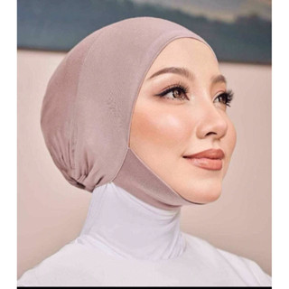 🌸อินเนอร์ผ้าคลุมฮิญาบ รุ่น อินเนอร์ปิดคาง มีเชือกผูกหลัง🌸