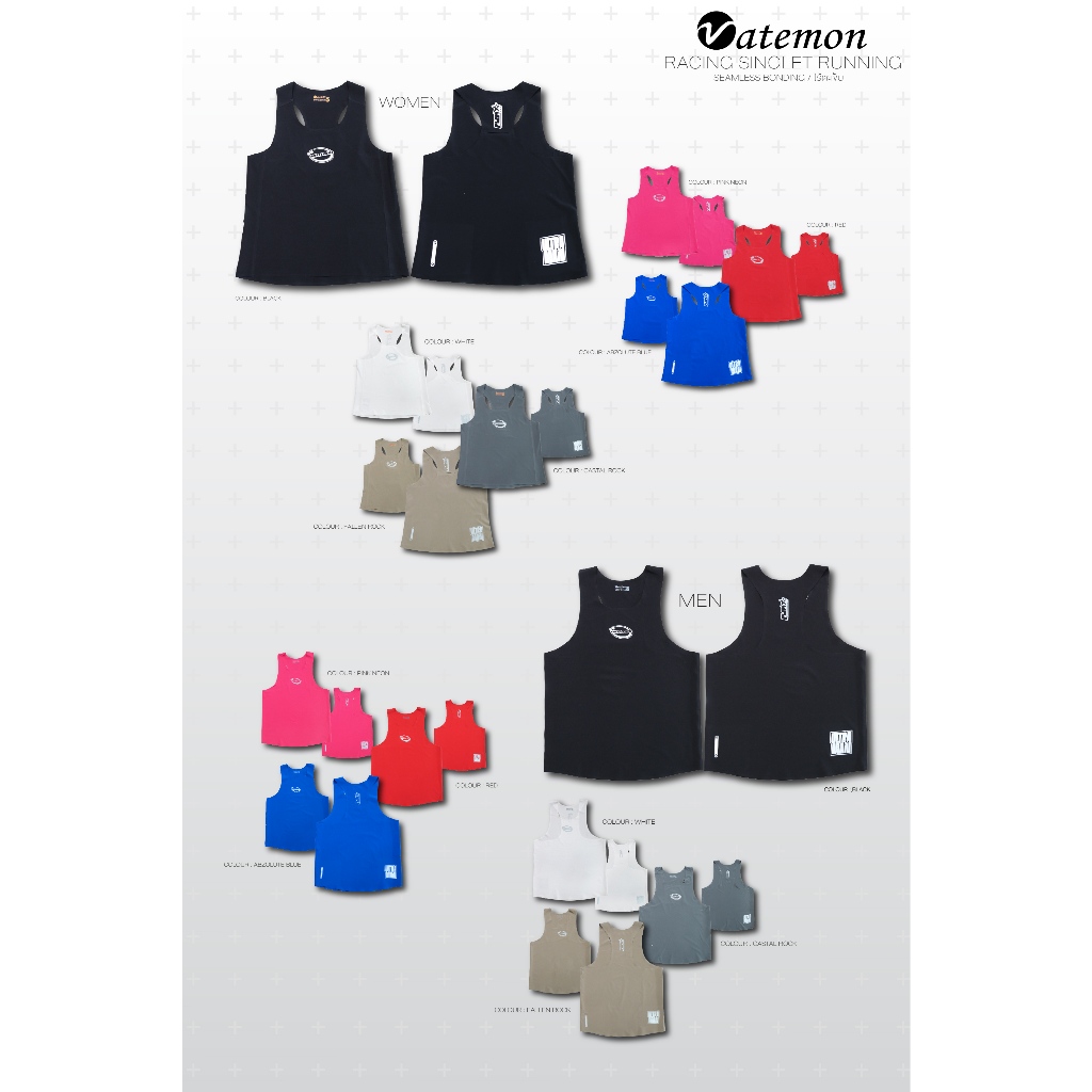 เสื้อกล้าม Racing Reflextive Flex *ผ้า Orca "VATEMON"